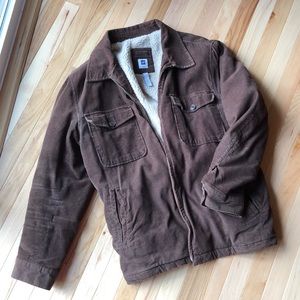 Corduroy Sherpa lined jacket